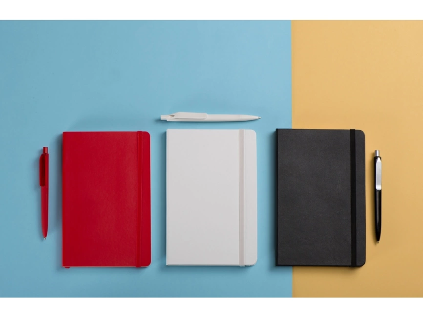 Подарочный набор Moleskine Sherlock с блокнотом А5 и ручкой, белый фото 1