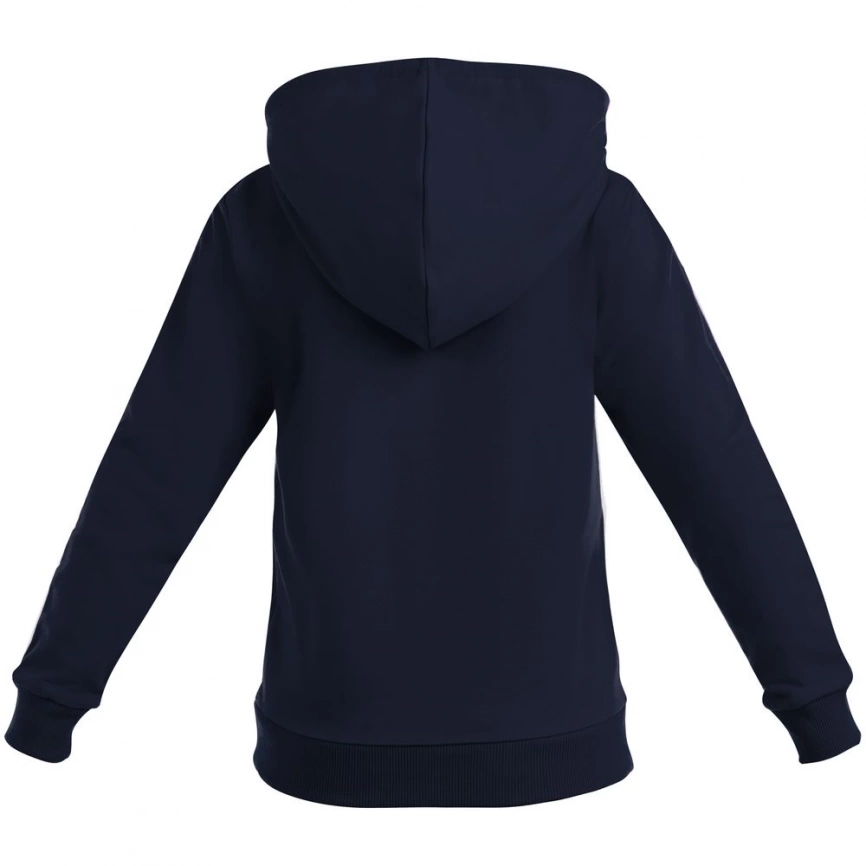 Толстовка с капюшоном детская Kirenga Kids, темно-синяя, 8 лет фото 2