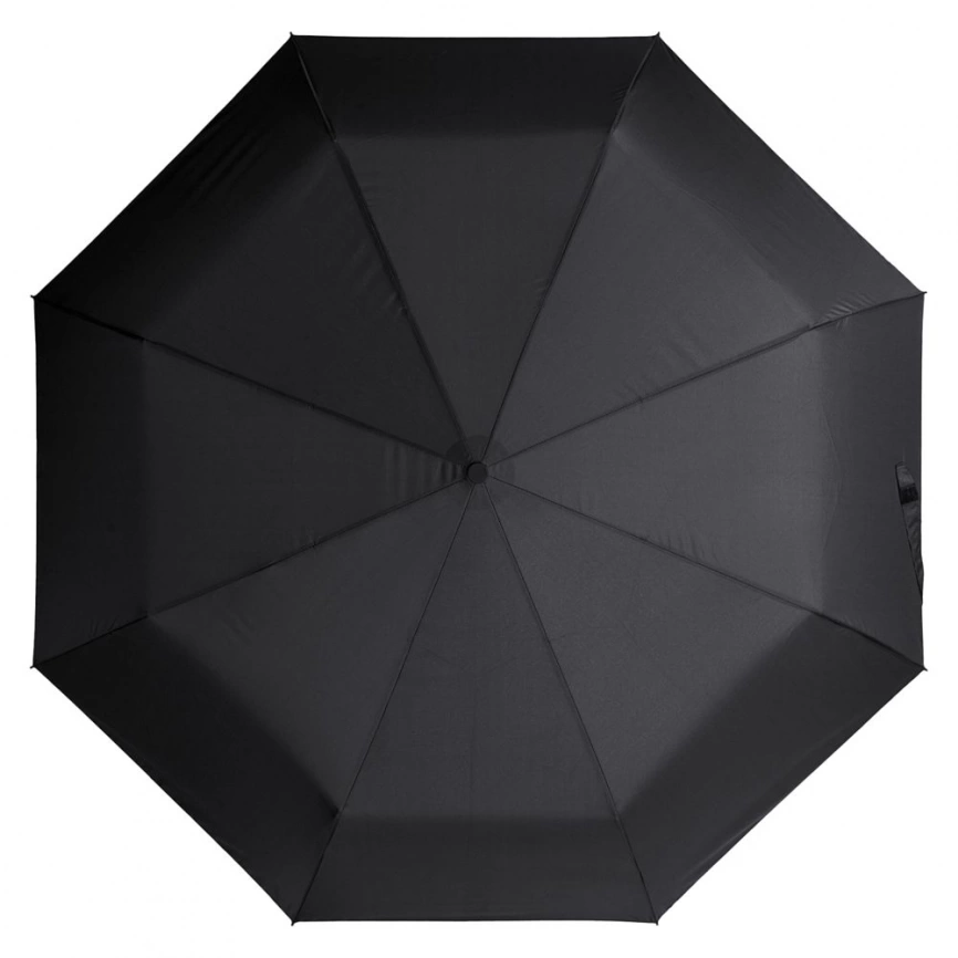 Складной зонт Unit Classic, черный фото 4