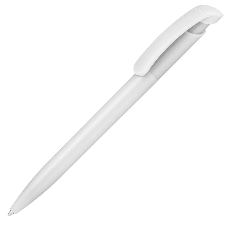 Ручка шариковая Clear Solid, белая фото 4