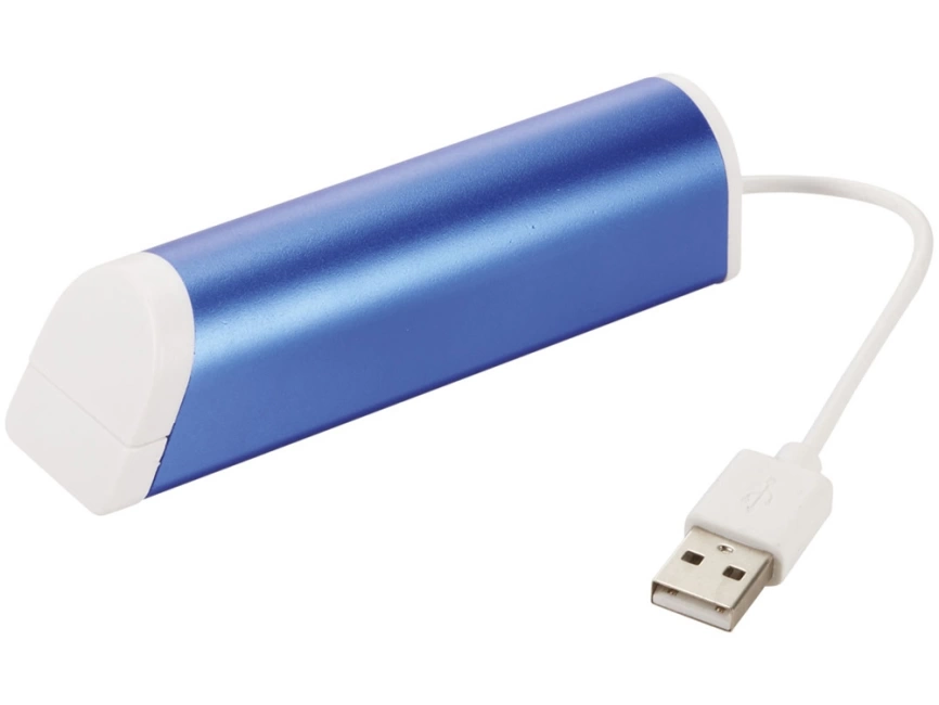 ЮСБ хаб с 4 портами и подставка для телефона, ярко-синий фото 3