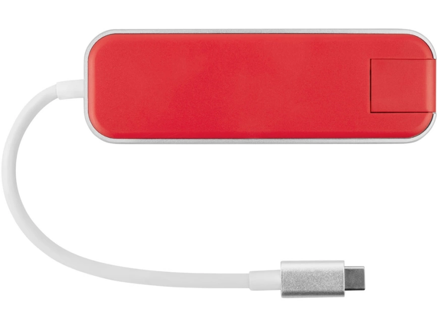 Хаб USB Rombica Type-C Chronos Red фото 2