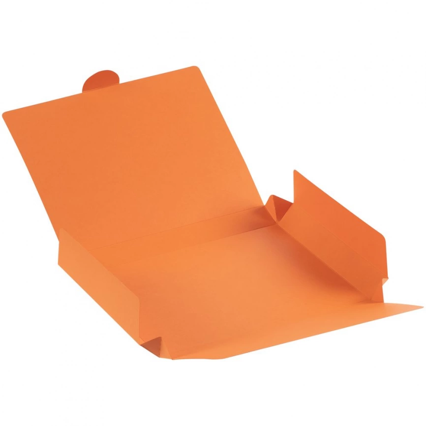 Коробка самосборная Flacky Slim, оранжевая фото 2