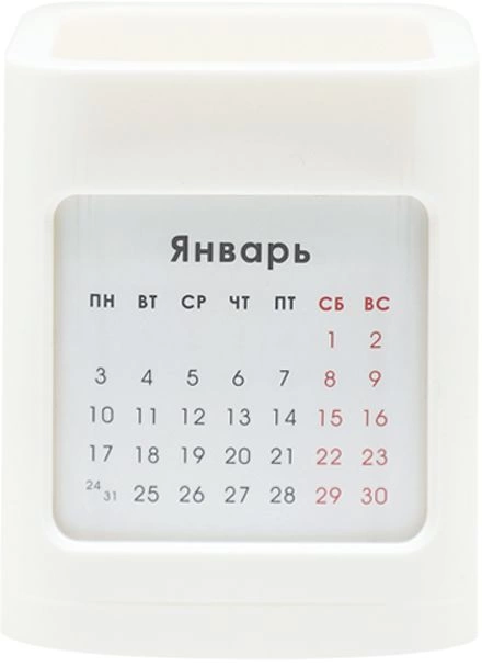 Календарь-органайзер настольный  Praktikum, белый фото 2