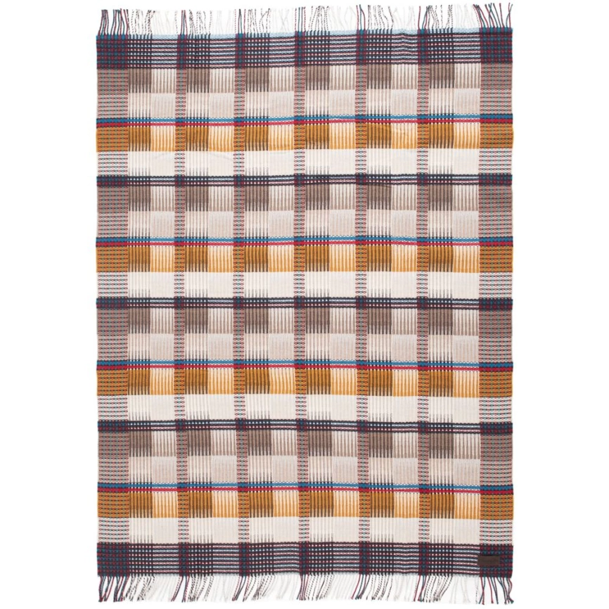 Плед Rossi Paint, молочно-коричневый фото 5