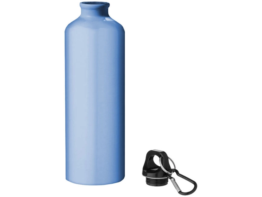 Бутылка Pacific с карабином, светло-синий фото 2