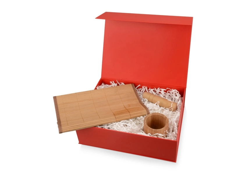 Подарочная коробка Giftbox большая, красный фото 3
