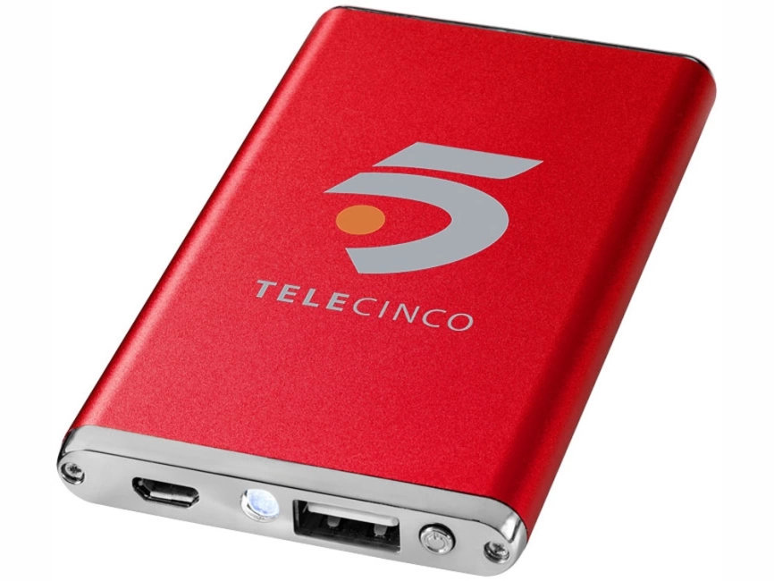 Портативное зарядное устройство Taylor 2200 мА/ч, красный фото 7