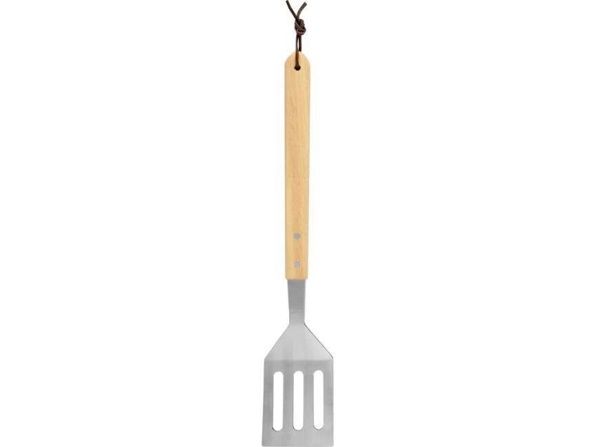Лопатка для барбекю с деревянной ручкой BBQ фото 2