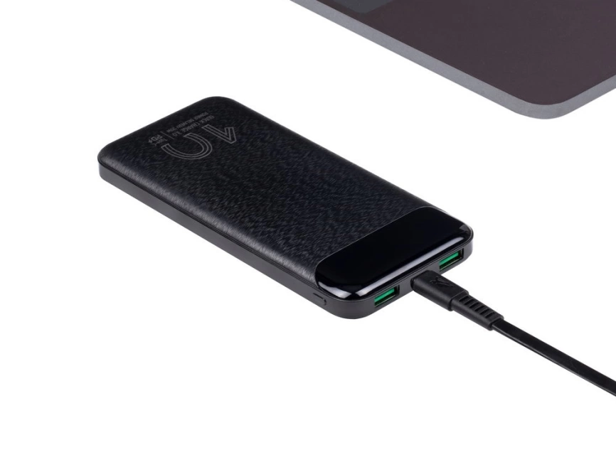 VA2540 (10 000mAh), QC/PD 20W внешний аккумулятор с дисплеем, черный фото 10