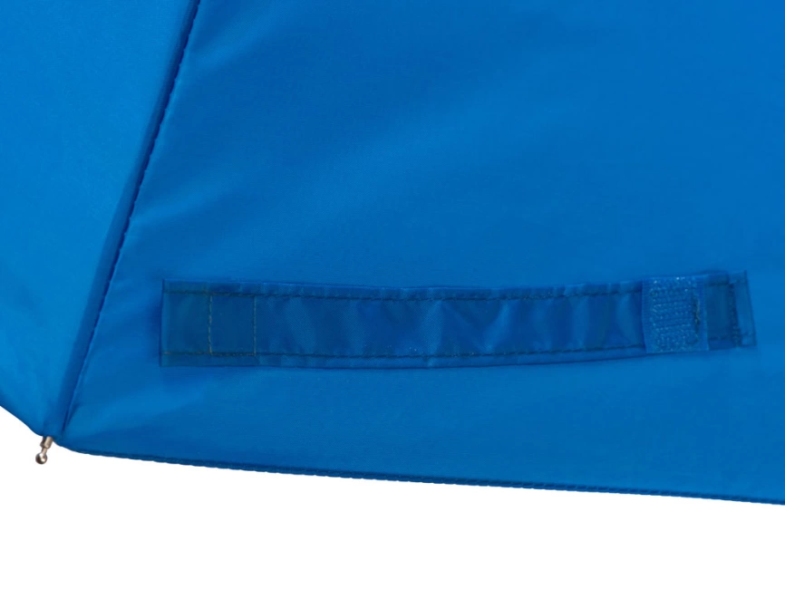 Зонт Picau из переработанного пластика в сумочке, синий фото 7