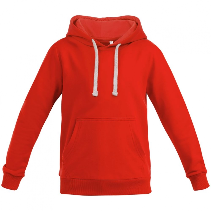 Толстовка с капюшоном детская Kirenga Kids, красная, 6 лет фото 1