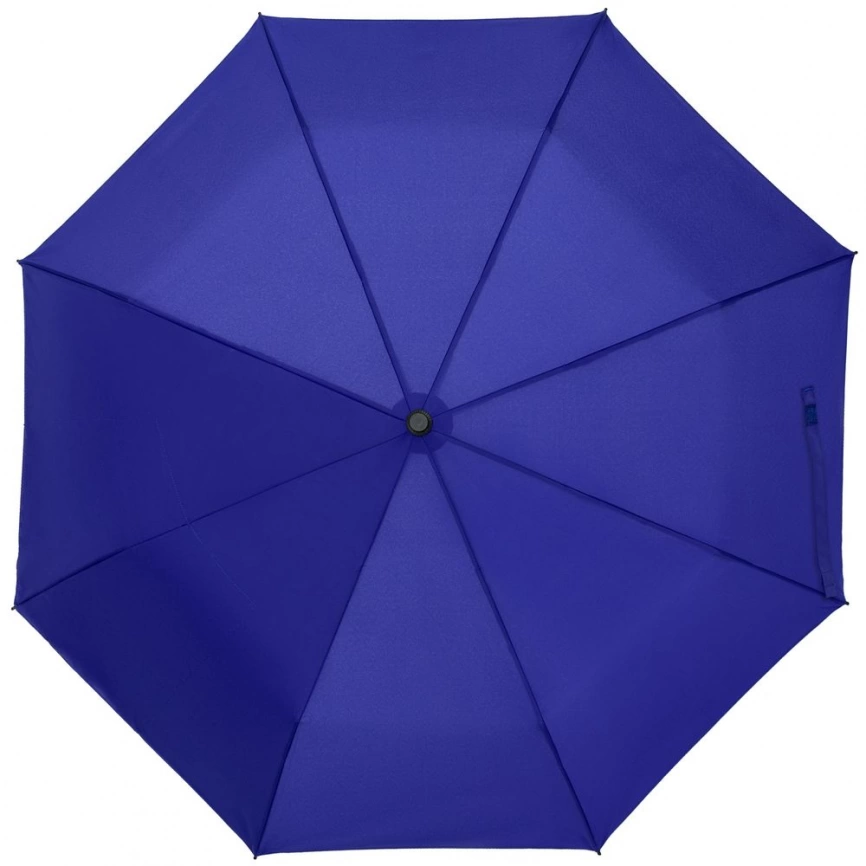 Зонт-сумка складной Stash, синий фото 7