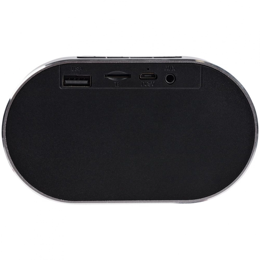 Беспроводная колонка Sound Count, серебристая фото 3