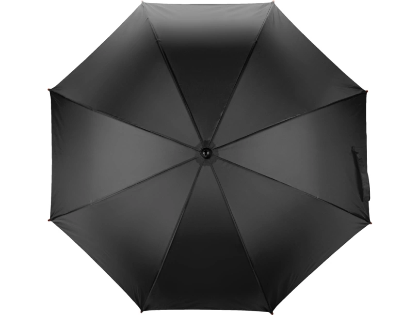 Зонт-трость Радуга, черный фото 8