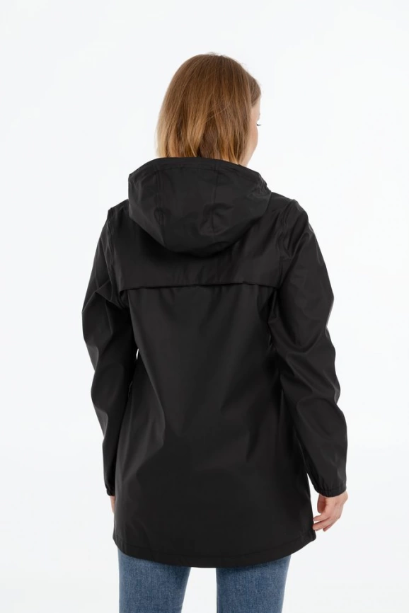 Дождевик женский Squall черный, размер XL фото 12