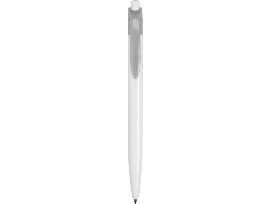 Ручка шариковая Какаду, белая с серым фото 2