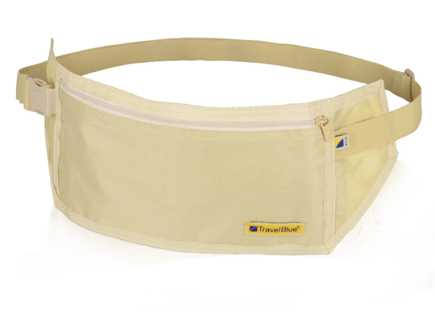 Сумка-кошелек на пояс Travel Blue Money Belt RFID, бежевый фото 1