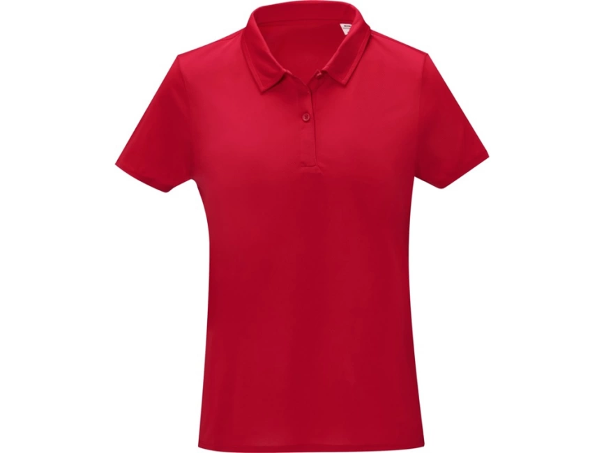 Женская стильная футболка поло с короткими рукавами Deimos, красный фото 2