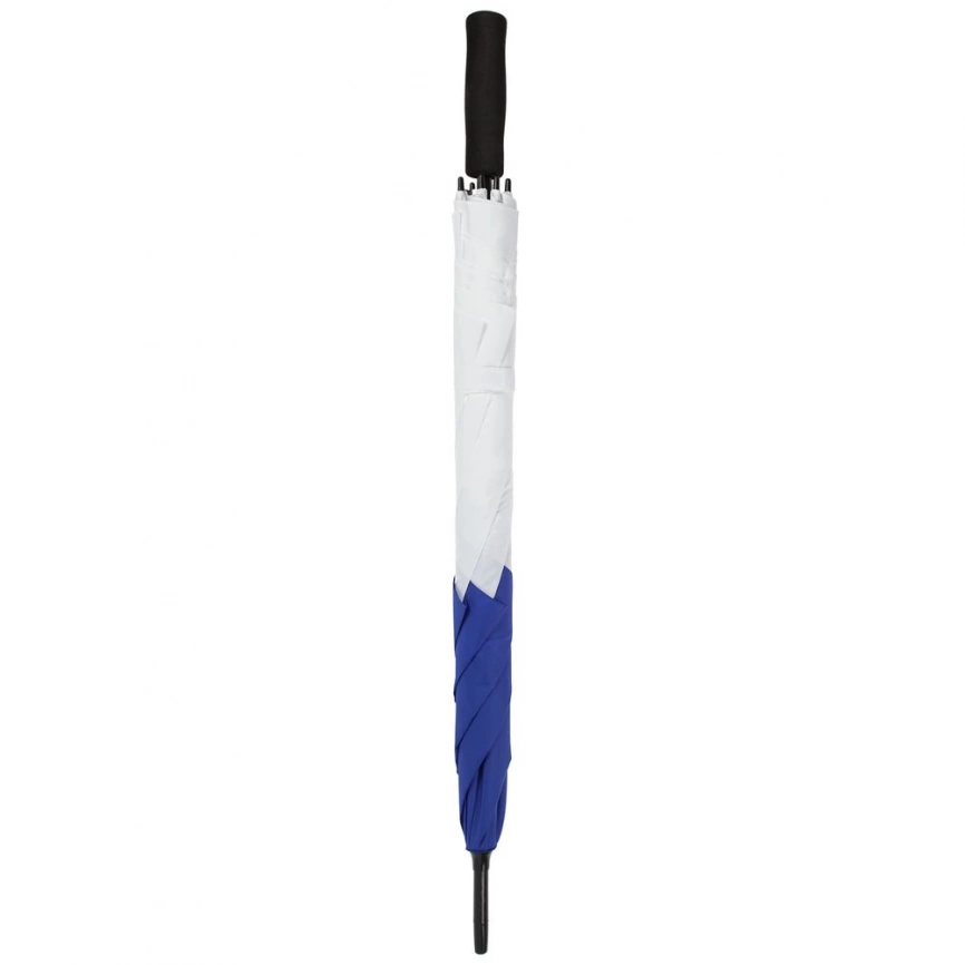 Квадратный зонт-трость Octagon, синий с белым фото 3