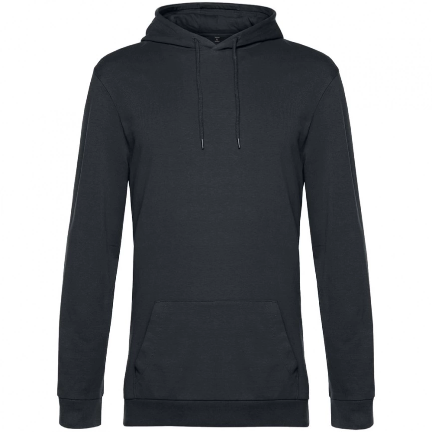 Толстовка с капюшоном унисекс Hoodie, темно-серая, размер L фото 1