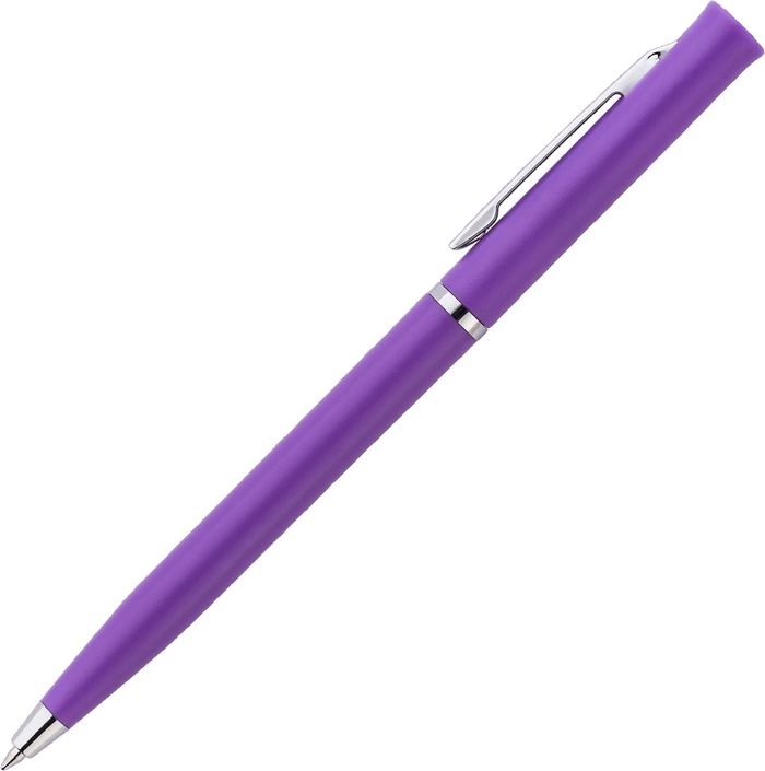 Ручка шариковая EUROPA, фиолетовая фото 3