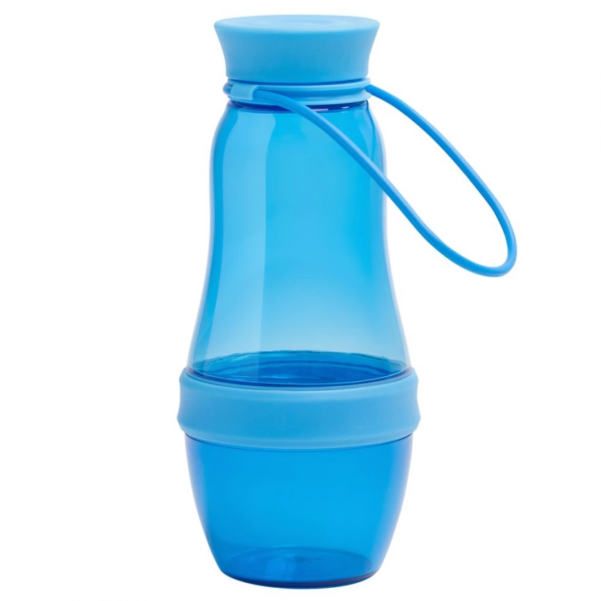 Бутылка для воды Amungen, синяя фото 5