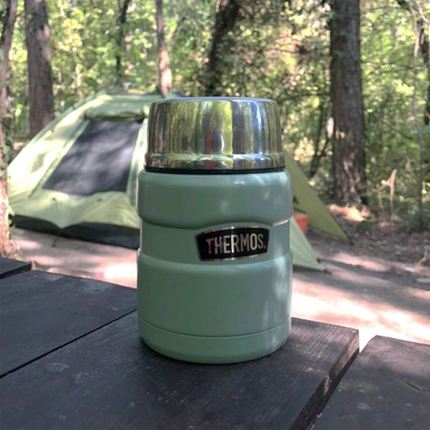 Термос для еды Thermos SK3000, светло-зеленый фото 5