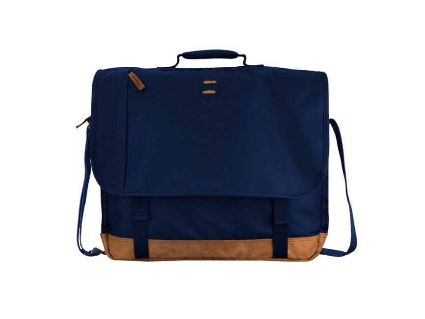 Сумка через плечо Chester для ноутбука 17, темно-синий фото 3