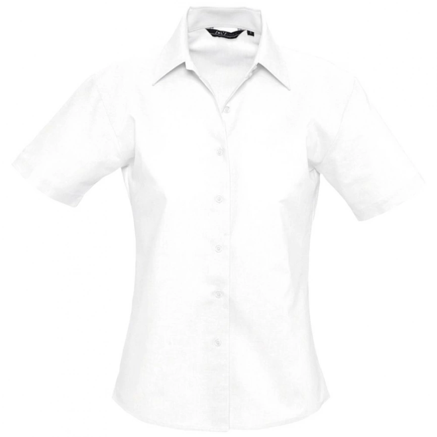 Рубашка женская с коротким рукавом Elite белая, размер L фото 1
