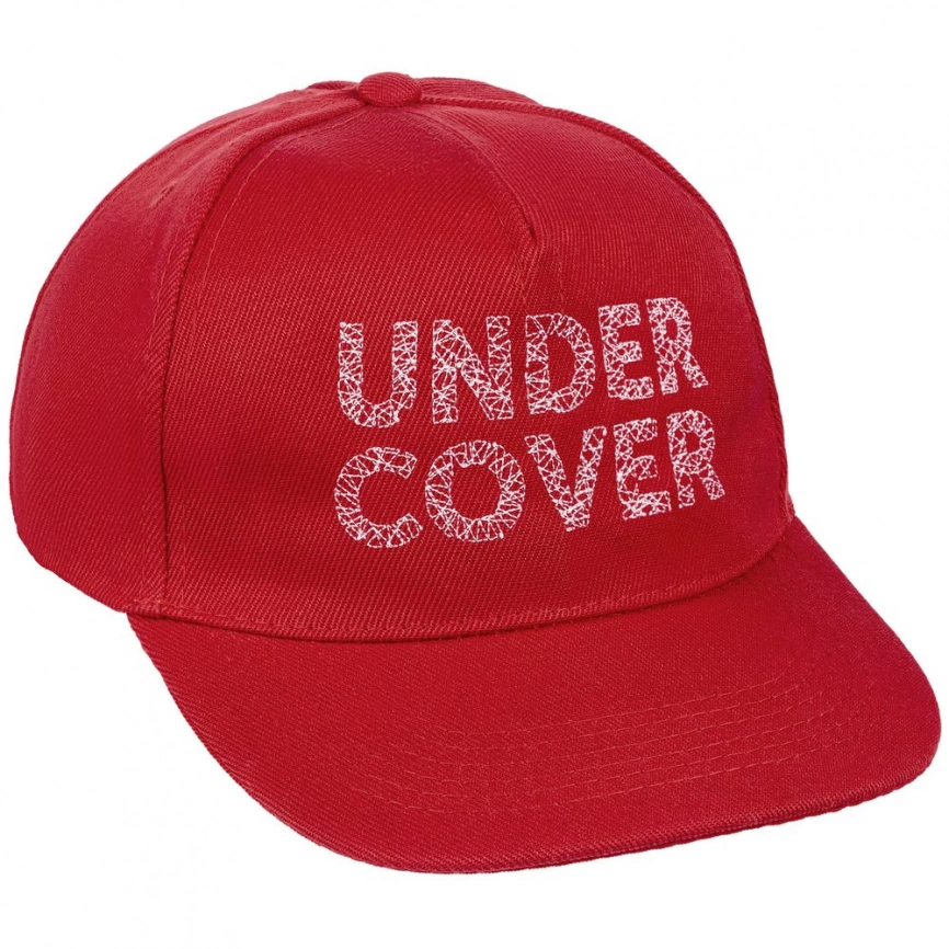 Бейсболка с вышивкой Undercover, красная фото 1