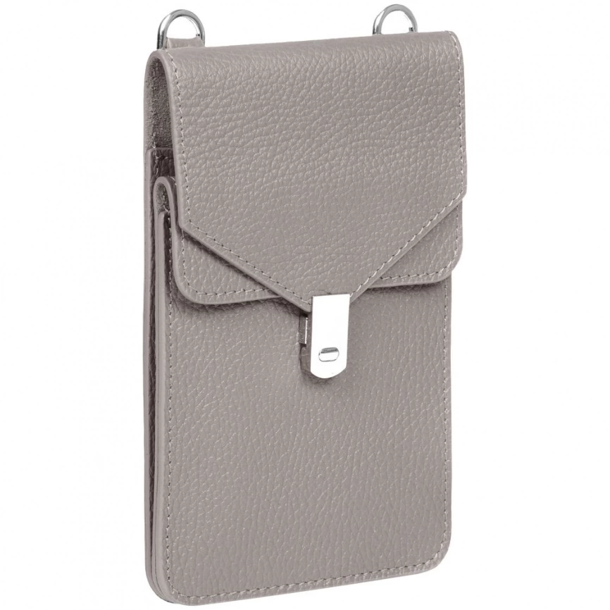 Сумка через плечо Segreto, серая фото 2