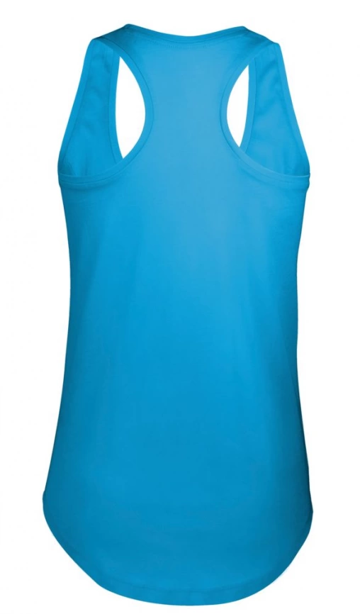 Майка женская Moka 110, ярко-голубая, размер XL фото 2