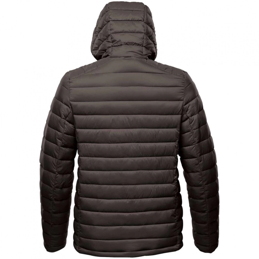 Куртка компактная мужская Stavanger черная с серым, размер 4XL фото 2