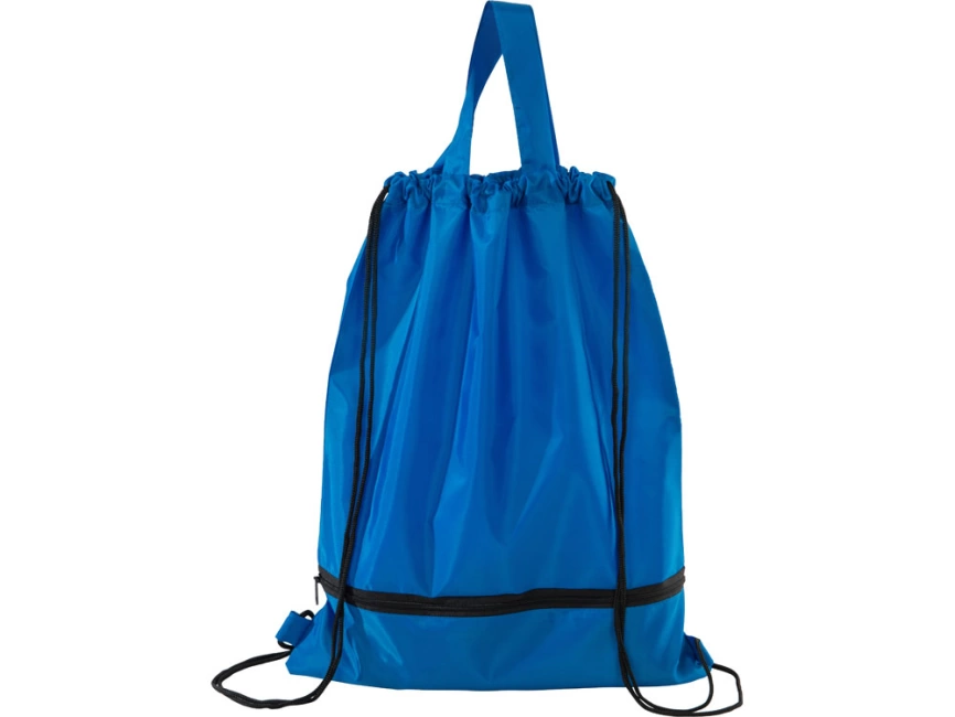 Зонт Picau из переработанного пластика в сумочке, синий фото 12