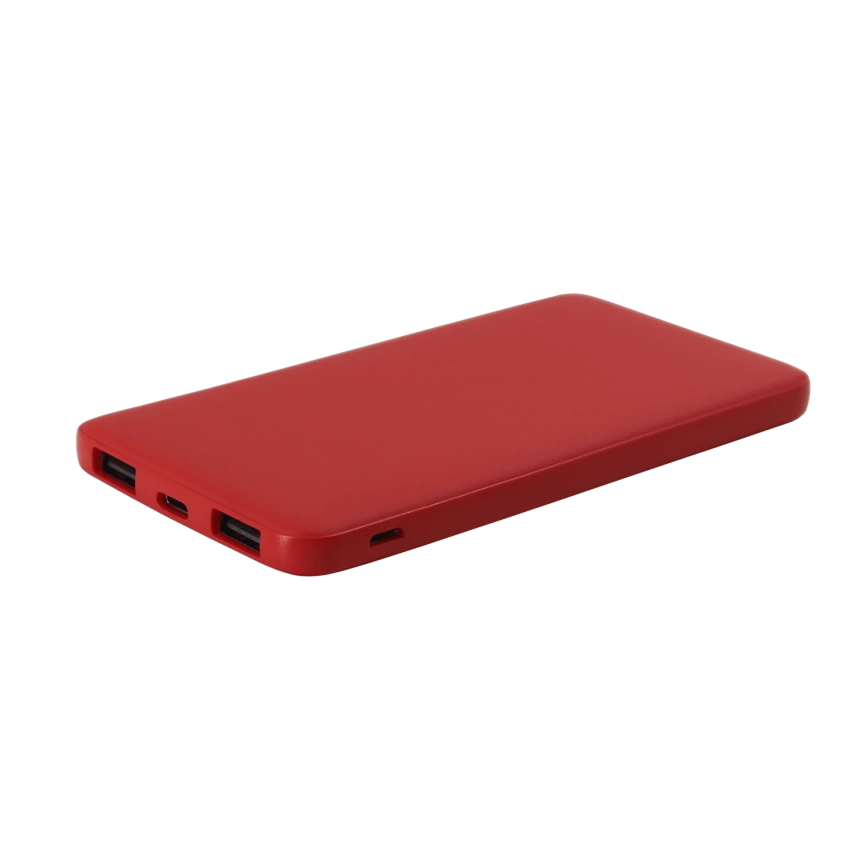 Внешний аккумулятор Bplanner Power 1 ST, софт-тач, 5000 mAh (Красный) фото 1