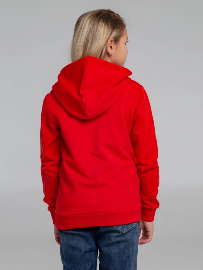 Толстовка с капюшоном детская Kirenga Kids, красная, 12 лет фото 16
