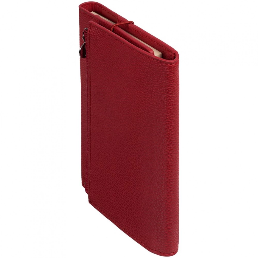 Ежедневник Zipco Flap, недатированный, красный фото 4