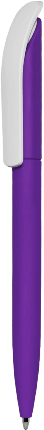 Ручка шариковая VIVALDI SOFT, фиолетовая с белым фото 1