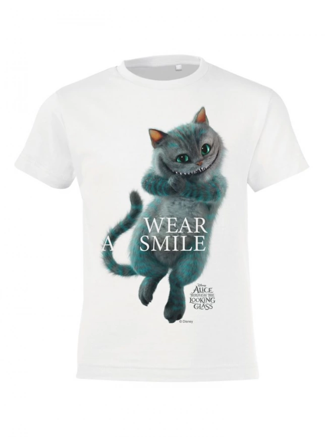 Футболка детская Wear A Smile, белая, на рост 96-104 см (4 года) фото 5
