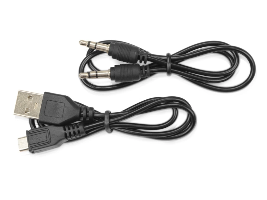 Портативная колонка Cube с подсветкой, синий фото 8