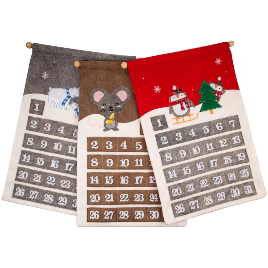 Адвент-календарь Noel, с медведями фото 6