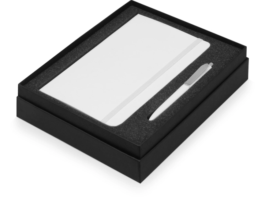 Подарочный набор Moleskine Picasso с блокнотом А5 и ручкой, белый фото 3