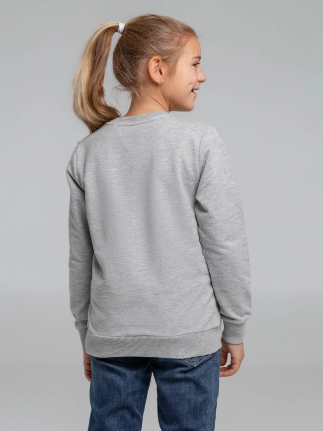 Свитшот Toima Kids серый меланж, 10 лет фото 16