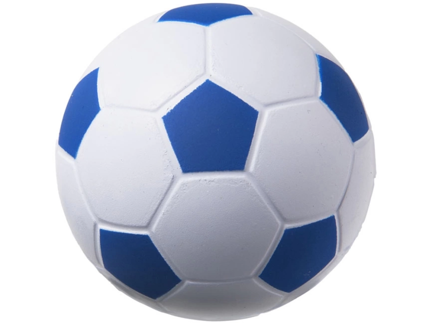 Антистресс Football, белый/ярко-синий фото 2