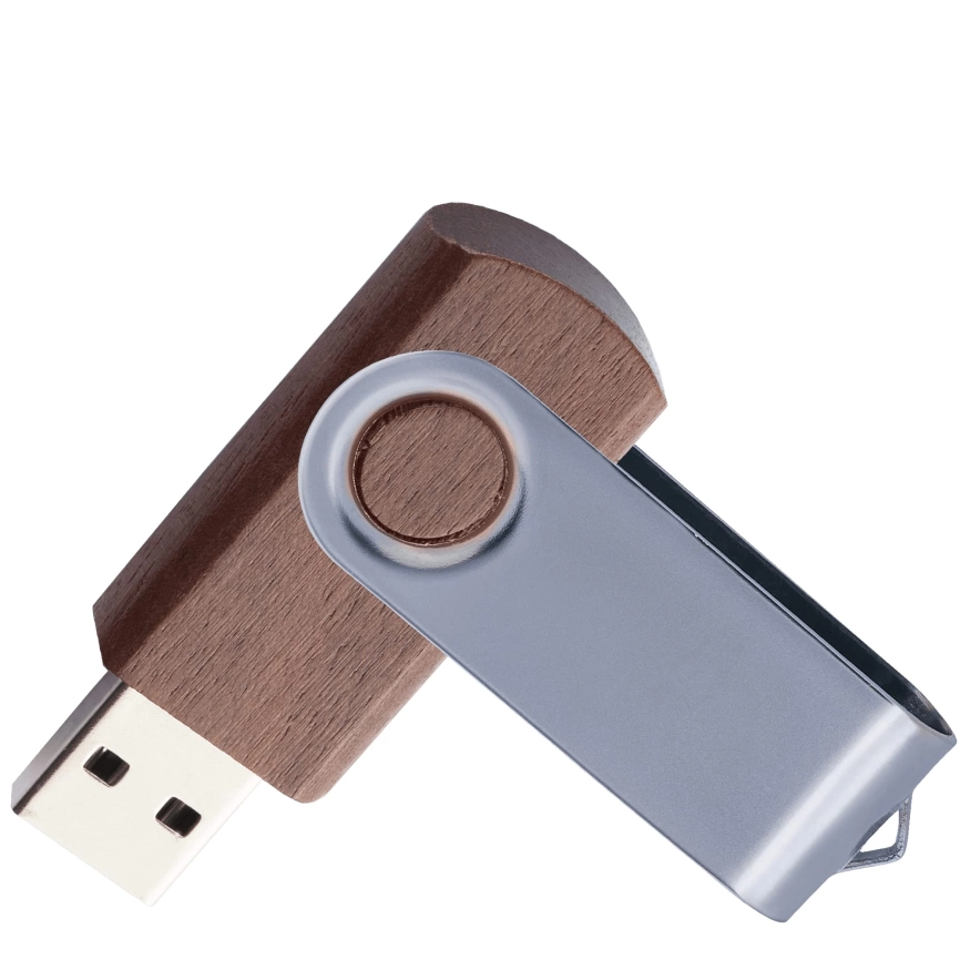 Флешка TWIST WOOD Темное дерево 4013.32.4ГБ фото 2