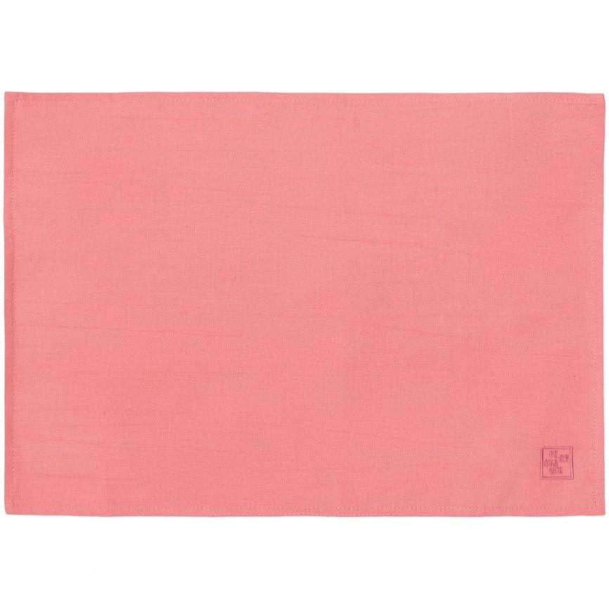 Набор Feast Mist: сервировочная салфетка и куверт, розовый фото 4