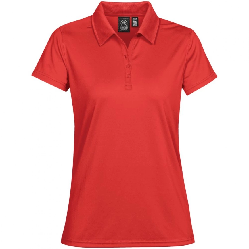 Рубашка поло женская Eclipse H2X-Dry красная, размер XS фото 1