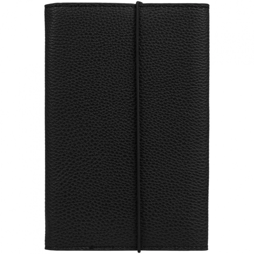 Ежедневник Zipco Flap, недатированный, черный фото 4