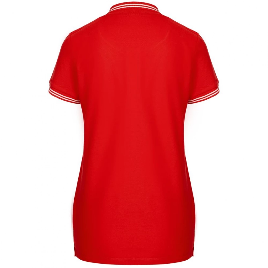 Рубашка поло женская Virma Stripes Lady, красная, размер S фото 2